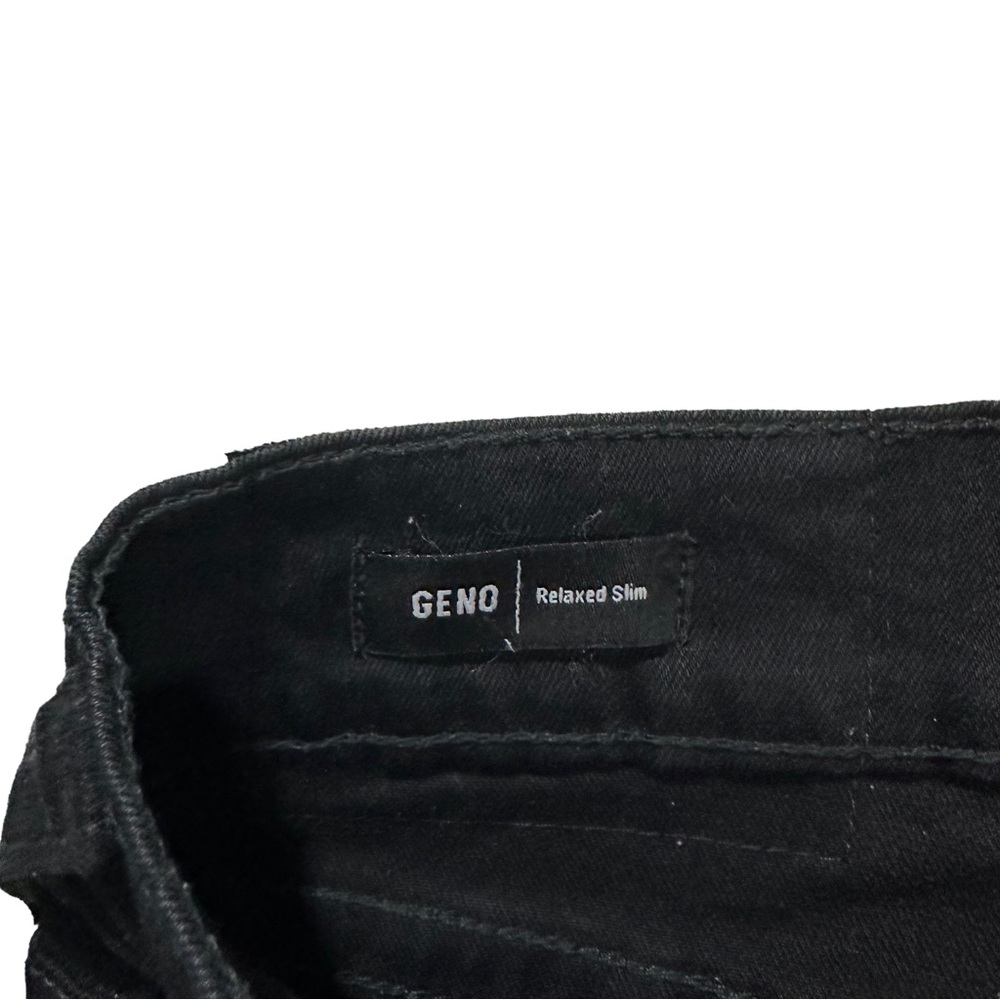 True Religion Buddha World Tour Geno Relaxed Slim Black Wash Jeans Sz 30x32 NWT - Picture 6 of 16